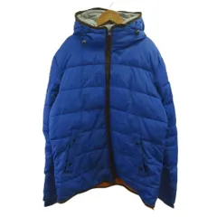 デシグアル Desigual 中綿ジャケット ジャンパー アウター L 青 ブルー フード付き キルティング 長袖 47E1922 /PP ■GY99のサムネイル