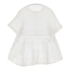 Scye ティアード プルオーバー 1215-21079 半袖Ｔシャツ カットソー ホワイト レディース サイ【中古】6-0614S∞のサムネイル