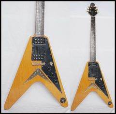 エピフォン フライングv ベース 美品 希少 - メルカリ