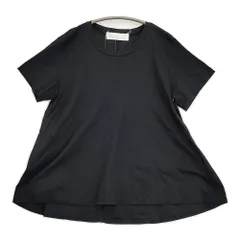 Midi-umi フレア 半袖Ｔシャツ カットソー ダークネイビー 濃紺 レディース ミディウミ【中古】6-0514S♪のサムネイル