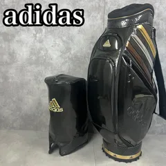 【フォローで割引クーポン配布中】　高級デザイン　エナメル　アディダス　7分割キャディバッグ　カート式　 ゴルフケース　おしゃれ　かっこいい　26S2080TF0016のサムネイル