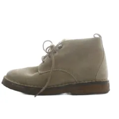 アーペーセー A.P.C. ブーティー ムートン レースアップ スエード ワンカラー 厚底 35 ベージュ /BB ■ECE004のサムネイル
