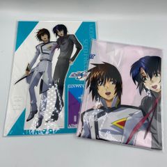 機動戦士ガンダムSEED FREEDOM 描き下ろしイラスト（キラ・アスラン）使用BIGアクリルスタンド/B2布ポスター　2点セット （ME33-5094)