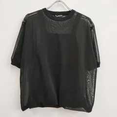 VIVIENNE TAM 10175571 サイズ38 パワーネット レイヤード風 シアー カットソー ブラック レディース ヴィヴィアンタム【中古】4-0807S♪のサムネイル