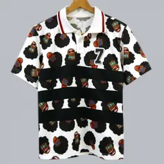 ◆adidas Originals×Na-Kel Smith 半袖 ポロシャツ ジャージ 総柄 18SS NA-KEL Jersey Polo アディダス ナケルスミス メンズ 夏物のサムネイル