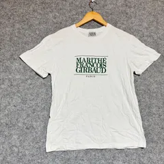 MARITHE FRANCOIS GIRBAUD マリテフランソワジルボー フロントボックスロゴ Tシャツ 半袖 ホワイト グリーン 白 緑 Mサイズ メンズ レディース ユニセックス 韓国ファッション Y2K 90sのサムネイル