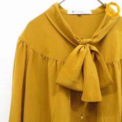 ジバンシイ GIVENCHY GLAMOUR ヴィンテージ シャツ ブラウス ボウタイ 大きいサイズ レディース [x875663i]のサムネイル