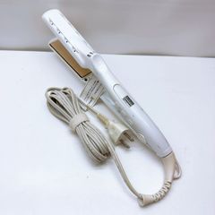 動作良好 KINUIJO ストレートヘアアイロン ホワイト LM-125 ① - メルカリ