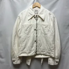 正規品/46 ウーヨンミ(WOOYOUNGMI) 20ss 白 トラッカー キルティングライナージャケットのサムネイル