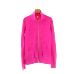 ルルレモン lululemon 指ぬきジップジャケット スタンドカラー 8 ピンク /DO ■OS ■SHのサムネイル