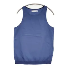 archi CORDLANE TANK 定価15400円 AS26-H1 サイズM オーガニックコットン タンクトップ 26SS ブルー レディース アーキ【中古】6-0603S♪のサムネイル