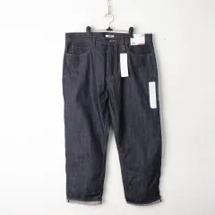 36/新品 UNIQLO U セルビッジ レギュラーフィット ジーンのサムネイル