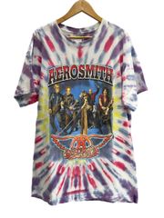 バンド band Aerosmith Just Push Play エアロスミス バンT タイダイ Tシャツ マルチカラー 101MT-6664のサムネイル