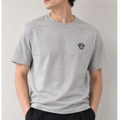ヴェルサーチ Tシャツ メンズ 半袖 ブランド ロゴ メデューサ クルー