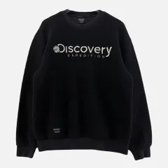 DISCOVERY ブラック マン スウェット 100 N9689のサムネイル