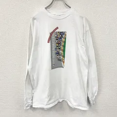 All Sport　オールスポーツ　長袖Tシャツ　ヴィンテージ　白　ホワイト　XLサイズ　古着のサムネイル