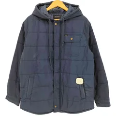 ブリクストン Brixton 比翼ジップ 中綿 フーデッドジャケット メンズ import：L のサムネイル