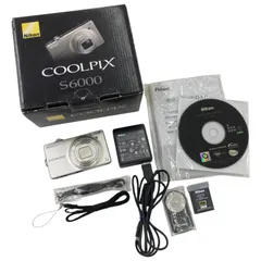 186000 動作確認済み Nikon ニコン コンパクトデジタルカメラ COOLPIX S6000のサムネイル