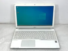 富士通 FUJITSU LIFEBOOK AH53/M i7-4702MQ/8GB/750GB HDD/Windows10 Home/15.6型HD アーバンホワイト バッテリー劣化大のサムネイル
