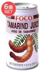 【6個セット】タマリンド ジュース[350ml](FOCO) / セット タイ ジュース タマリンドのサムネイル