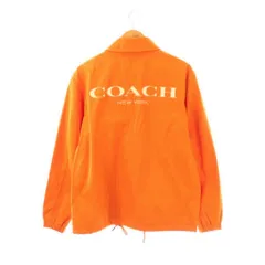コーチ COACH コーチーズジャケット ステンカラー アウター ロゴ プリント ワンカラー S オレンジ CK508 /BB ■GY18のサムネイル