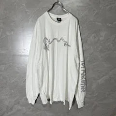 TOY MACHINE トイマシーン ロンT  長袖  Tシャツ ホワイト XL 袖プリント キャラクタープリントのサムネイル