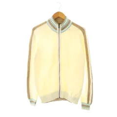 ディー&ジー ドルガバ ドルチェ&ガッバーナ D&G ニットジャケット ジップアップ ブルゾン M アイボリー /DF ■OSのサムネイル