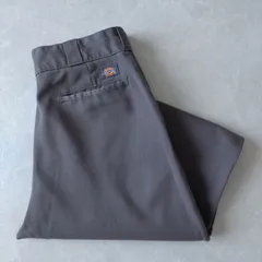 ■古着 Dickies ディッキーズ 874VG ワークパンツ チノ ORIGINAL FIT グレー W34L34【WD2053】のサムネイル