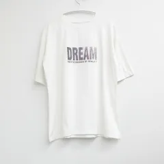 白 ドリーム プリンティング スピアー 半袖 Tシャツのサムネイル