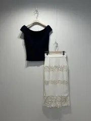 Dolce&Gabbana ドルチェ＆ガッバーナ シルキー スカート ミディ丈のサムネイル