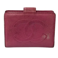 CHANEL/シャネル/キャビアスキン/ココマーク/二つ折り/財布/ピンク/レザー/レディース/RS2550のサムネイル