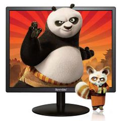 17형 인치 감시 모니터 방범 카메라용 모니터 다기능 접속 BNC, HDMI, VGA, AV, USB 입력 단자