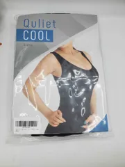 【新品・未使用】 Quliet COOL キュリエット クール ブラトップ タンクトップ 補正下着 下着 ノースリーブ ブラック フリーサイズ Q-10のサムネイル
