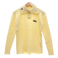 エレッセ ellesse ポロニット ウール M 黄 イエロー 長袖 /NL ■ECF004のサムネイル