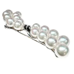 MIKIMOTO ミキモト K18 (WG) パール ブローチのサムネイル