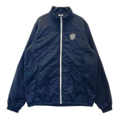 サイズ：LL FILA GOLF フィラゴルフ 中綿ジップジャケット ブラック系 [240101748647] ゴルフウェア メンズ ストスト