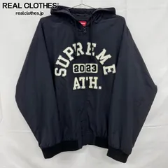 Supreme/シュプリーム【23SS】Applique Hooded Track Jacket/アップリケ フーデッド トラック ジャケット/ブラック/XXLのサムネイル