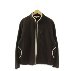 エーグル AIGLE ポーラテックフルジップフリースジャケット XL ブラウン オフホワイト /DO ■OSのサムネイル