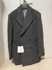 WOOYOUNGMI ウーヨンミ 24FW ブラウン ウール ダブル コート (44) 新品のサムネイル