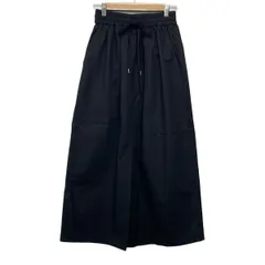 STUDIO NICHOLSON(スタジオニコルソン) ロングスカート サイズUK 6 レディース美品  - 黒 ウエストゴムのサムネイル