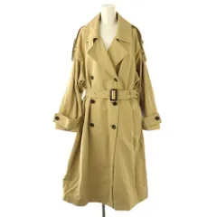 リヴドロワ RIVE DROITE 24AW オーバートレンチコート 36 ベージュ /AB ■OSのサムネイル