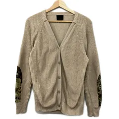 HYSTERIC GLAMOUR(ヒステリックグラマー) カーディガン サイズF レディース新品同様  - ベージュ×カーキ×マルチ 長袖のサムネイル