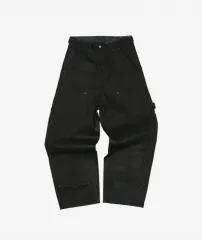2 コインSEOUL X GRAILZ カーペンター ロー パンツ コーテッド ブラックのサムネイル