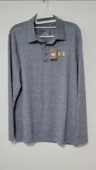 アンダーアーマー ロングスリーブ ポロTシャツ M/MP/M グレー 95のサムネイル