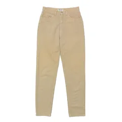 90s GUESS JEANS ゲス ジーンズ USA製 ベージュ カツラギ コットンツイル カラーデニム パンツのサムネイル