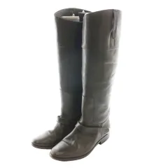 ゴールデングース GOLDEN GOOSE CHARLIE LEATHER ロングブーツ レザー 36 ダークブラウン /SS ■OSのサムネイル