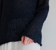 ラウンドツリーコ Airy 3G Tape Knit ネイビーのサムネイル