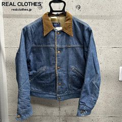 RRL インディゴ デニムライナー ネイビー コットン ピーコート L