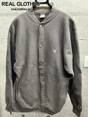 Champion 90S Reverse Weave スナップ カーディガン ブラウン XLのサムネイル