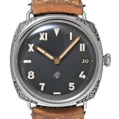 キンドラー＆ソープ OFFICINE PANERAI ラジオミール カリフォルニア 3デイズ Ref.PAM00424 中古品 ブラック メンズ 腕時計のサムネイル